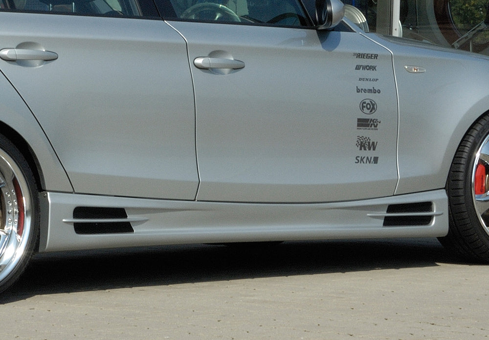 Rieger 00035018 BMW 1 Series E87 Right Side Skirt