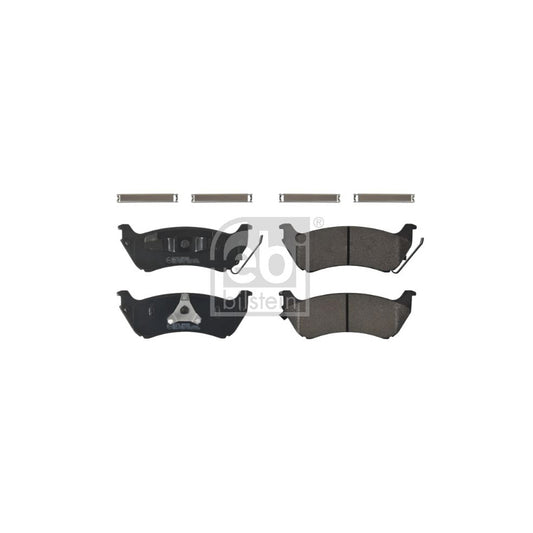Febi Bilstein 16769 Brake Pad Set Suitable For Mercedes Benz Ml Class W163 Rear Axle With Acoustic Wear Warning