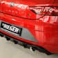 Rieger 00088133 SEAT 5F Leon FR Rear Diffuser for Sport Tailpipe Left & Right - Glossy Black