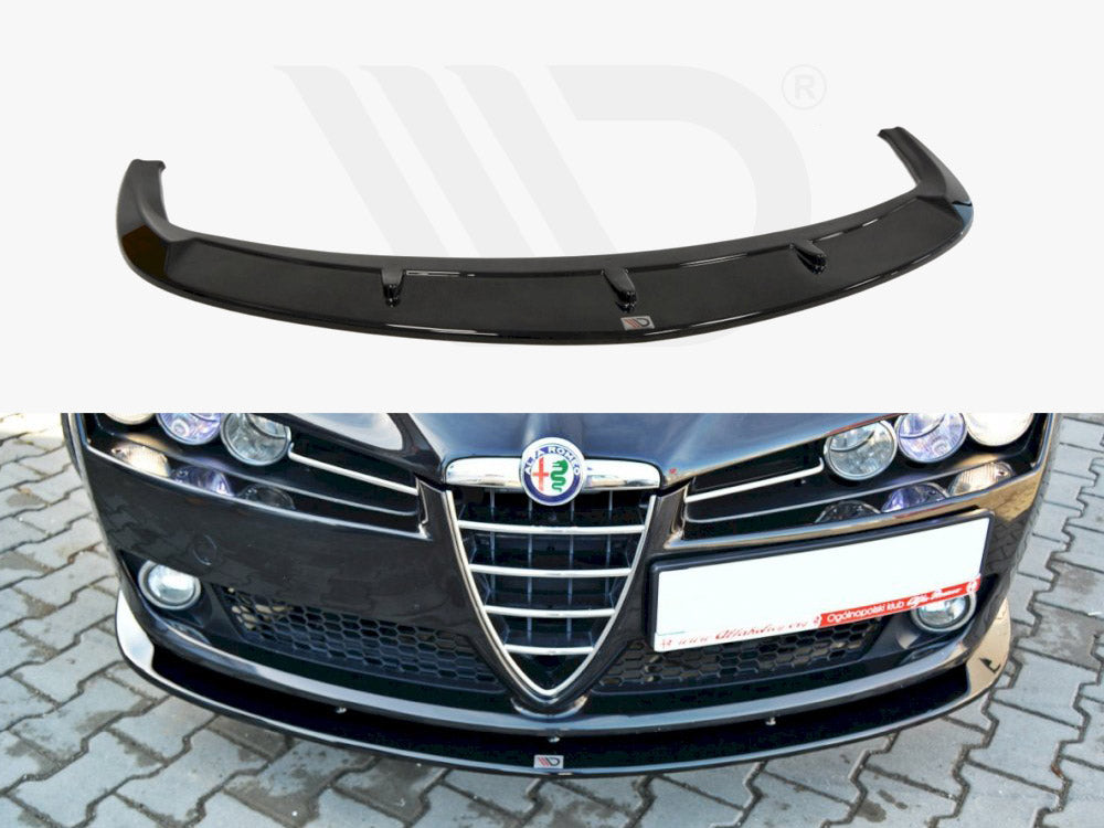 Maxton Design AL-159-FD2T Front Splitter V.2 Alfa Romeo 159 | Duco Car Parts UK Car Parts