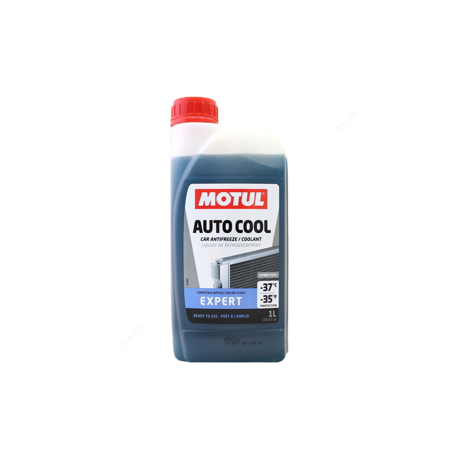 Motul Auto Cool Expert -37C Car Antifreeze Coolant - Ready To Use 1l