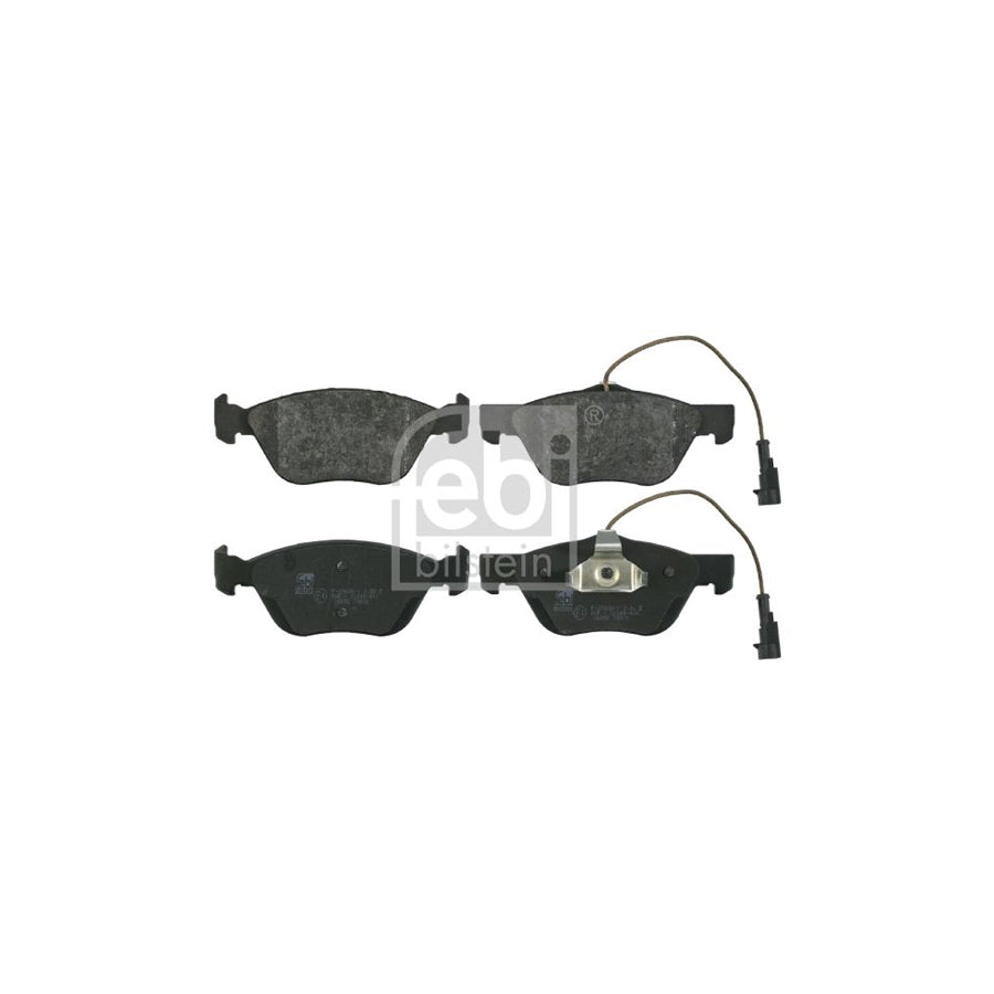 Febi Bilstein 16292 Brake Pad Set Front Axle Incl Wear Warning Contact