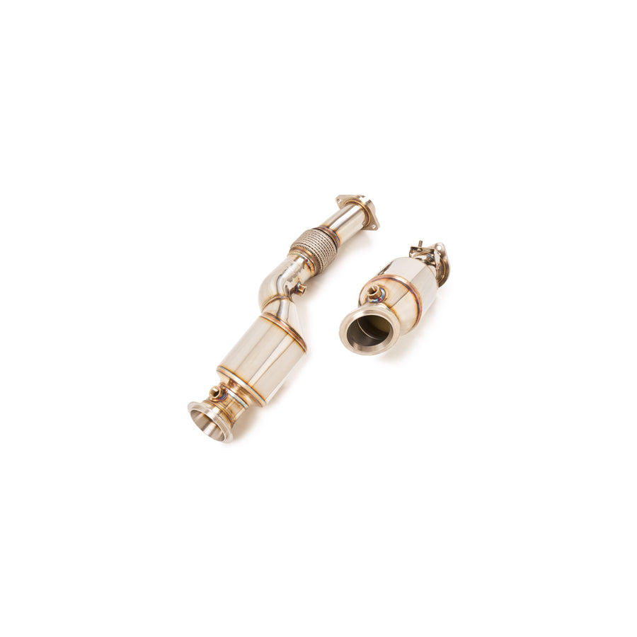 Stone Exhaust BMW S58 G80 G82 G83 Eddy Catalytic Downpipe (M3 & M4)