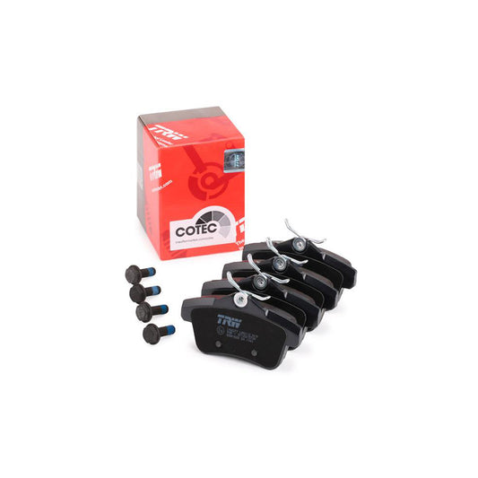 TRW Cotec Gdb1828 Brake Pad Set Not Prepared For Wear Indicator With Brake Caliper Screws With Accessories