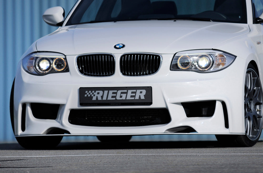 Rieger 00035030 BMW 1 Series E81 E82 E87 E88 Front Bumper