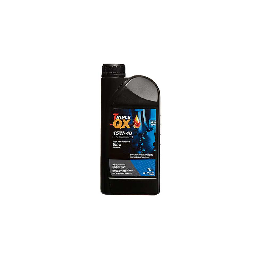 TRIPLE QX 15W-40 Mineral Engine Oil - 1Ltr
