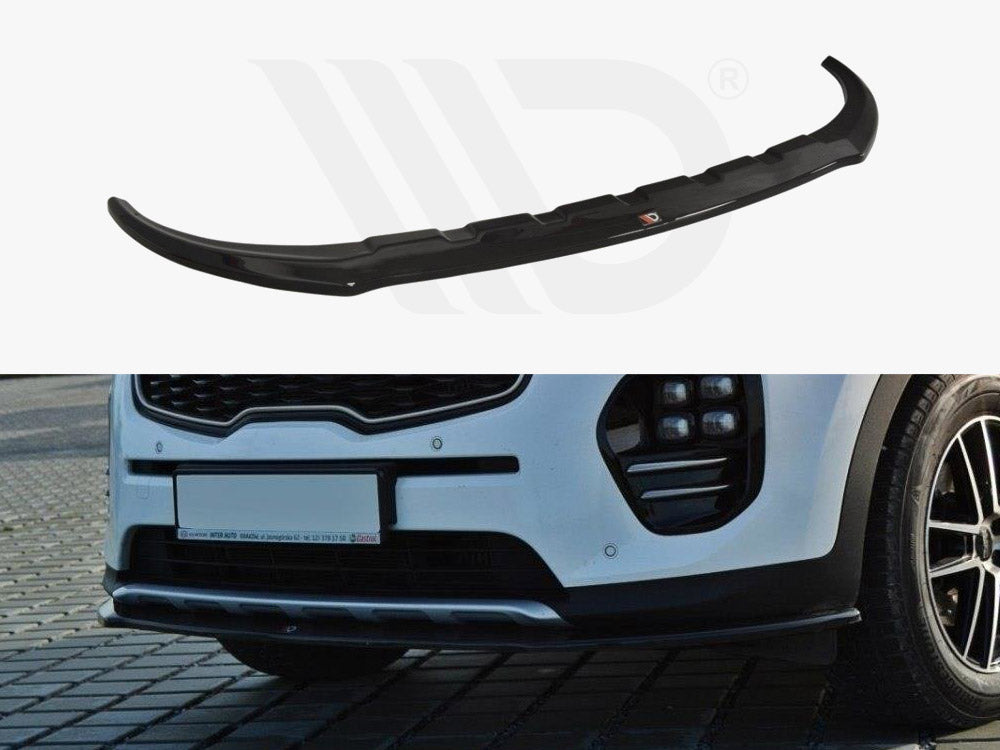 Maxton Design KI-SP-4-GT-FD1T Front Splitter Kia Sportage MK4 Gt Line | Duco Car Parts UK Car Parts