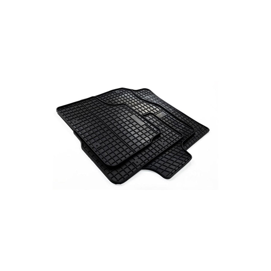 FROGUM Tailored 402560 Floor mat set Elastomer, Front and Rear, Quantity: 4, Black, (LHD)