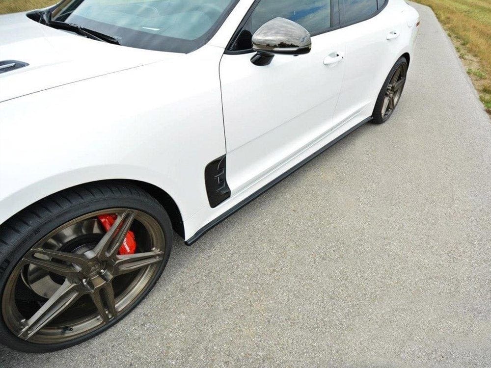 Maxton Design KI-ST-1-GT-SD1T Side Skirts Diffusers Kia Stinger Gt (2017-19) | Duco Car Parts UK Car Parts
