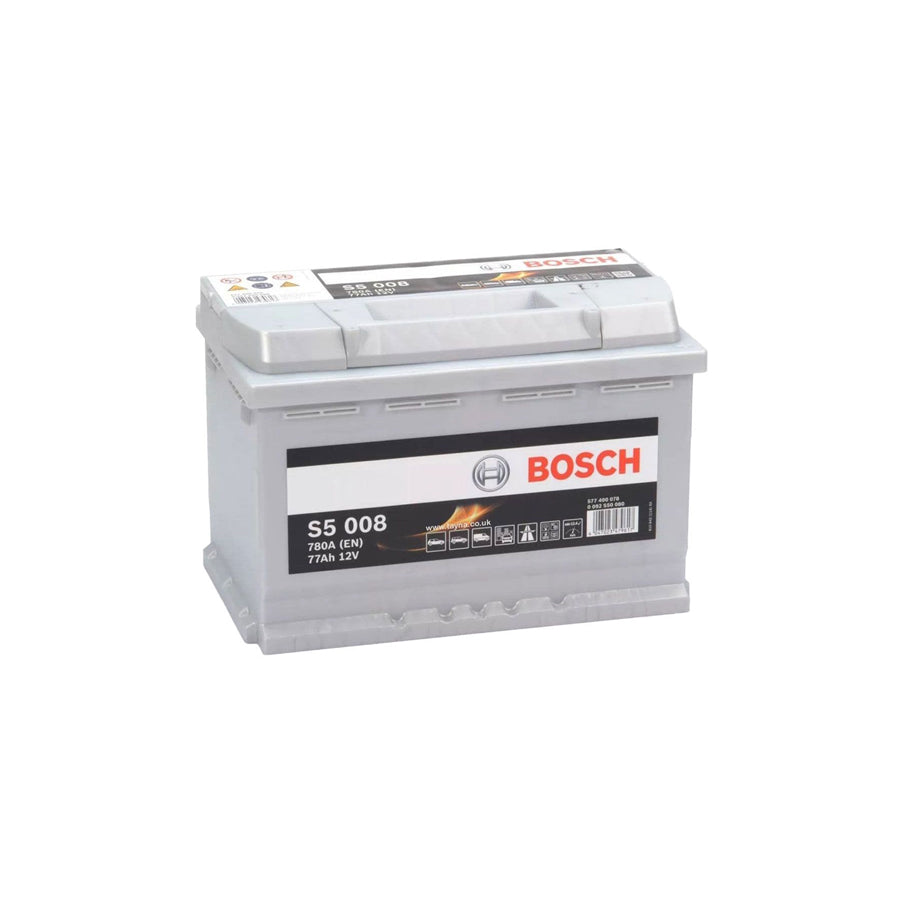 Bosch S5 Car Battery 096 5 Year Guarantee S5008