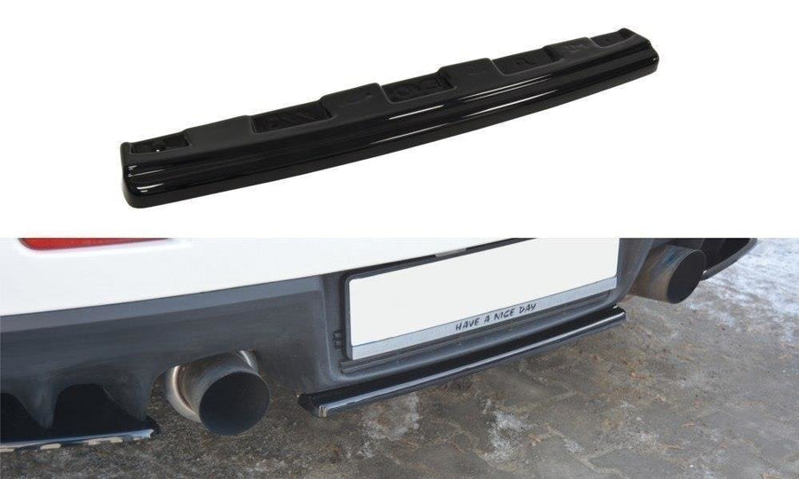 Maxton Design MI-LA-10-EVO-RD1T Central Rear Splitter (without vertical bars) Mitsubishi Lancer EVO X | Duco Car Parts UK Car Parts