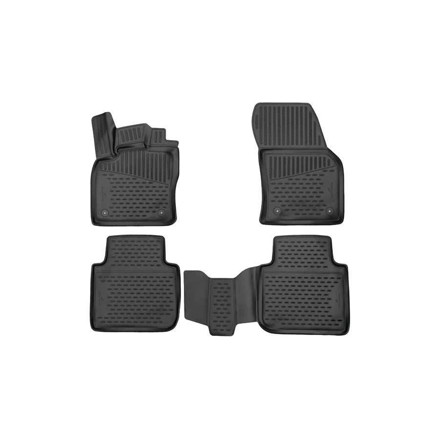WALSER XTR 75047 Floor mat set Front and Rear