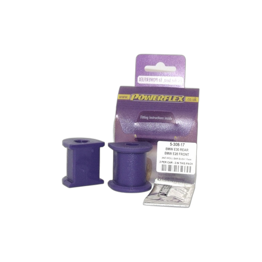 Powerflex PFR5-308-17 BMW E24 E28 Rear Anti Roll Bar Mounting Bush 17mm | Duco Car Parts UK Car Parts