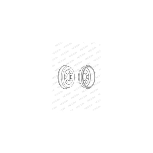 Ferodo Sl Fsl1021 Brake Pad Set Not Prepared For Wear Indicator