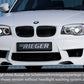 Rieger 00035032 BMW 1 Series E81 E82 E87 E88 Front Bumper