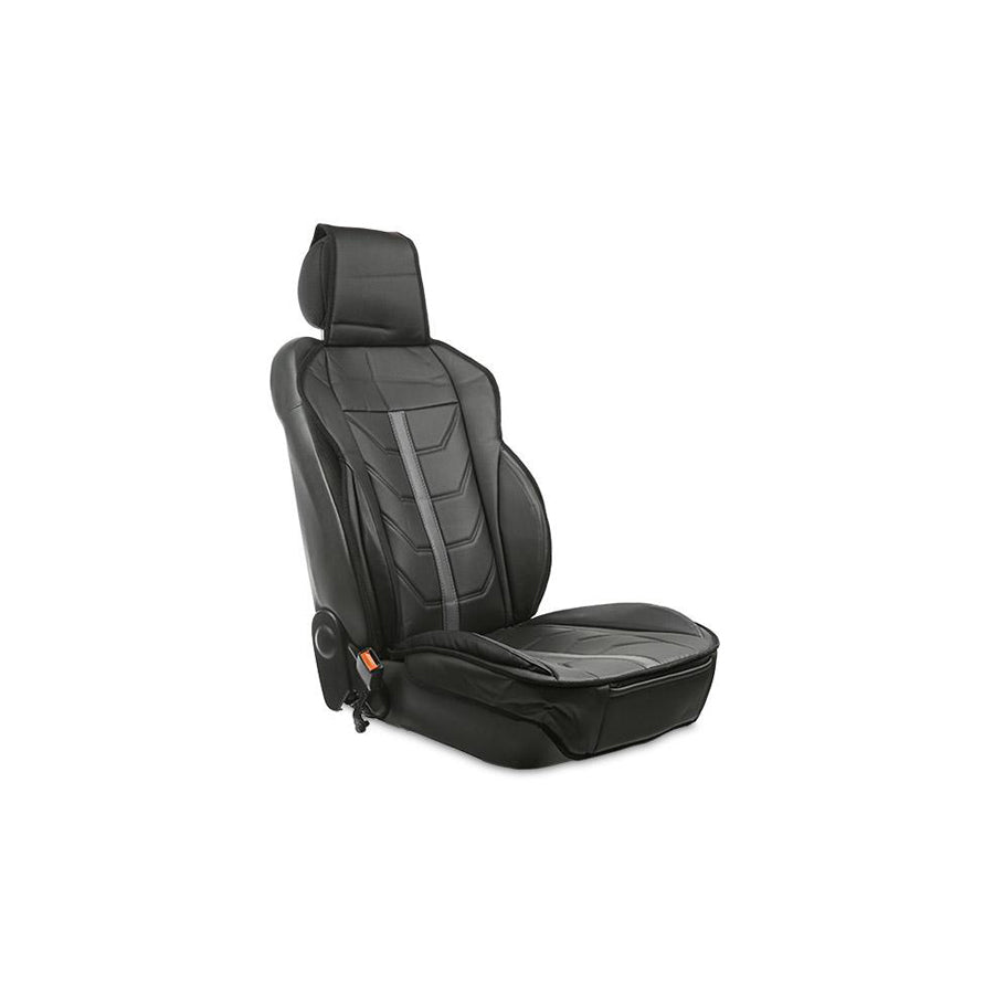 RIDEX 4773A0053 Car seat cover Black, Leatherette, Front