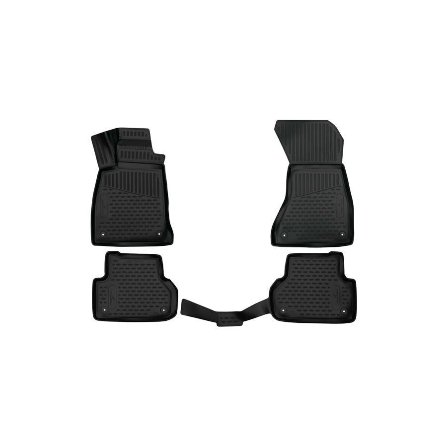 WALSER XTR 75078 Floor mat set Front and Rear