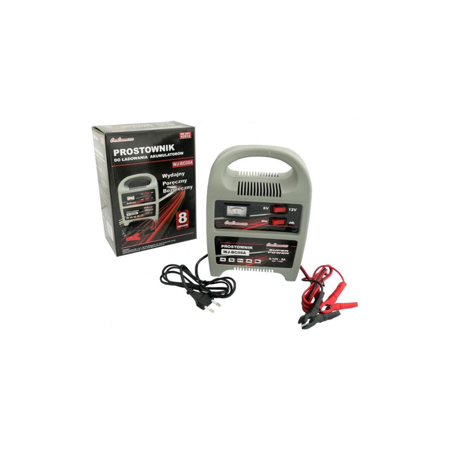 CARCOMMERCE 42512 Battery Charger portable, 8A