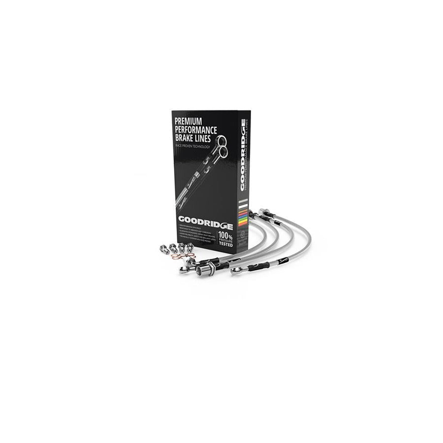 Goodridge BMW MINI F39 F40 F46 F54 F60 Brake Hose Kit (Inc. 118i, 220d, Clubman Cooper S & Countryman JCW)