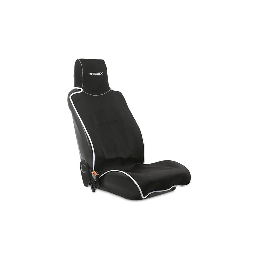 RIDEX 4773A0006 Car seat cover Black, Polychloroprene (Neoprene), Front