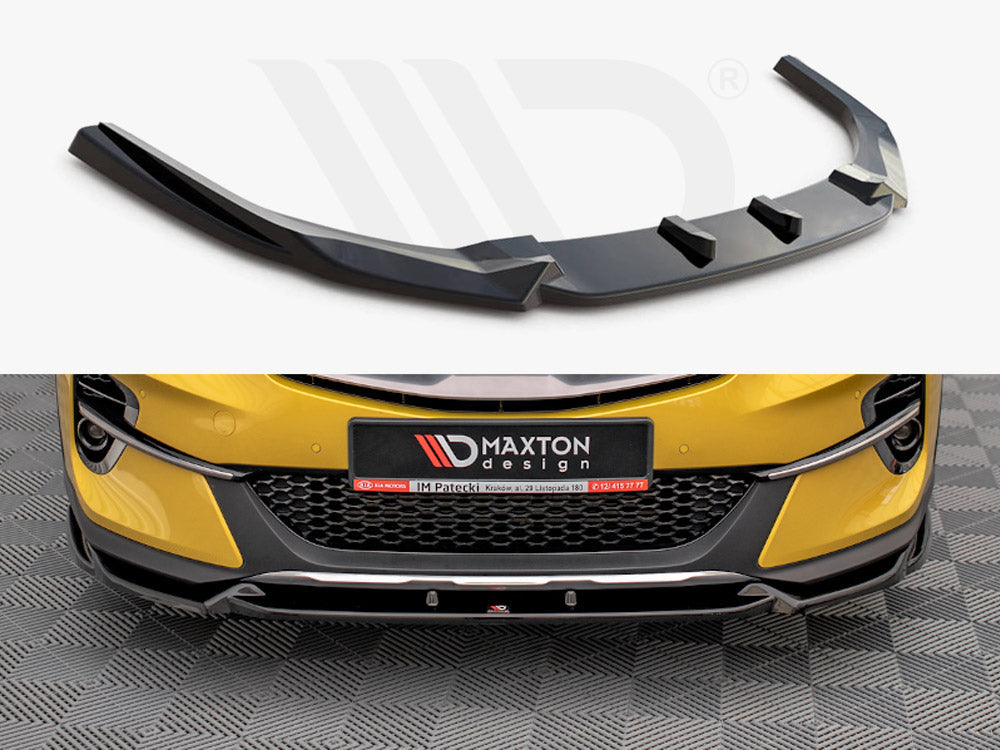 Maxton Design KI-XCEED-1-FD1T Front Splitter Kia Xceed MK1 (2019-) | Duco Car Parts UK Car Parts