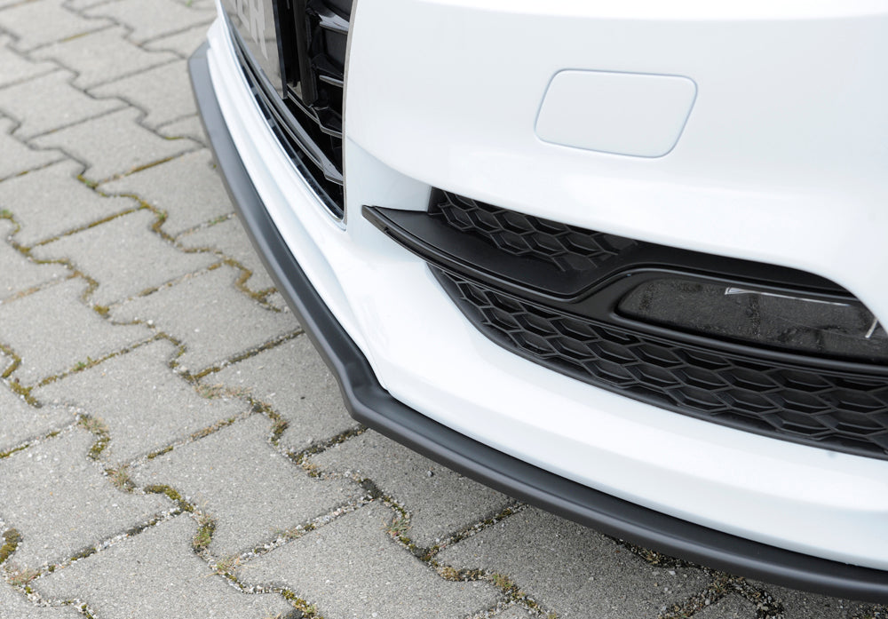 Rieger 00056799 Audi 8V Front Splitter (A3 & S3) -  Matte Black