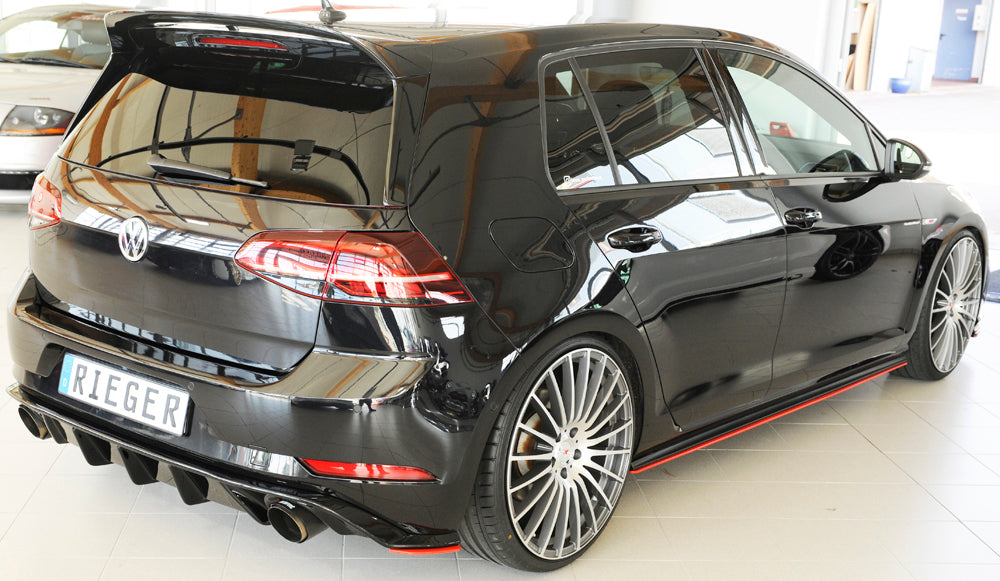 Rieger 00059592 VW Mk7 Golf GTI Right Rear Side Splitter