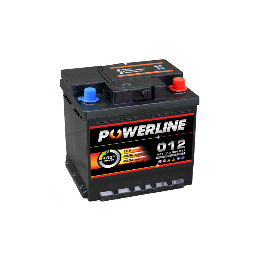Powerline 012 Car Battery 12V