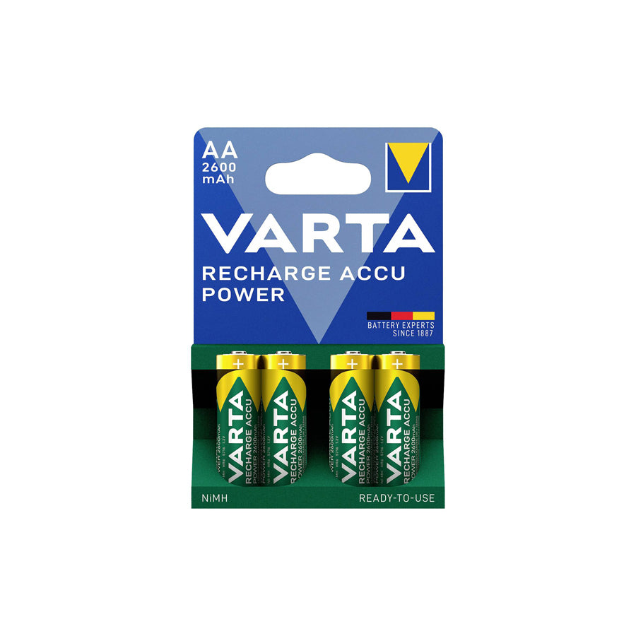 Energizer AA 2600 mAh Rechargeable (Card of 4) | Duco Car Parts UK Car Parts