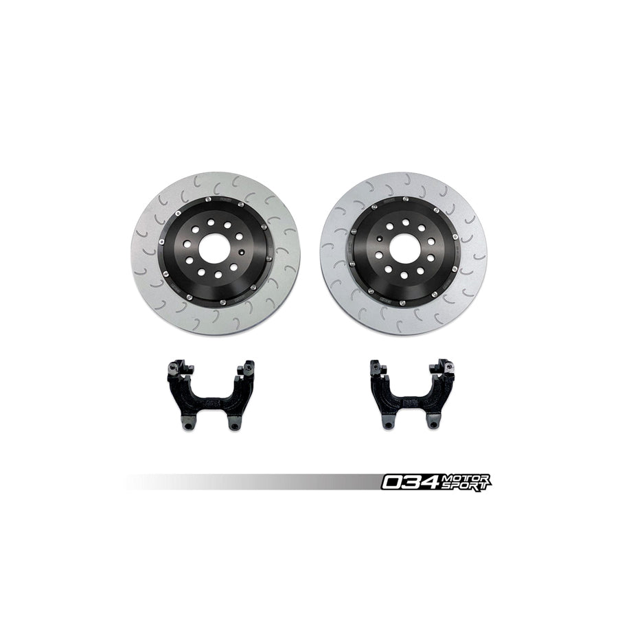 034Motorsport Audi VW MQB 350mm Floating Rear Brake Rotors (Inc. MK7 Golf GTI, MK7 Golf R, 8S TT & 8V S3)