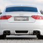 Rieger 00099065 Audi B8 B81 A5 Rear Diffuser for Original Tailpipe Left & RIght - Carbon-Look