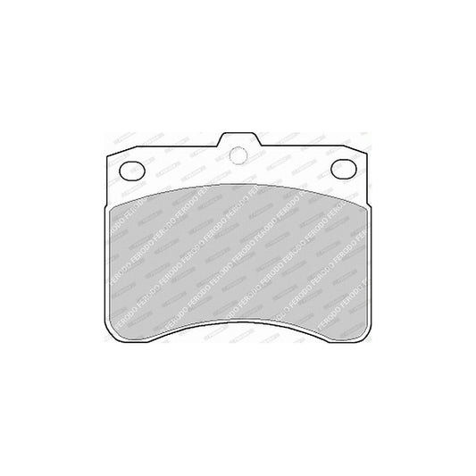 Ferodo Premier Eco Friction Fvr549 Brake Pad Set Not Prepared For Wear Indicator Without Accessories