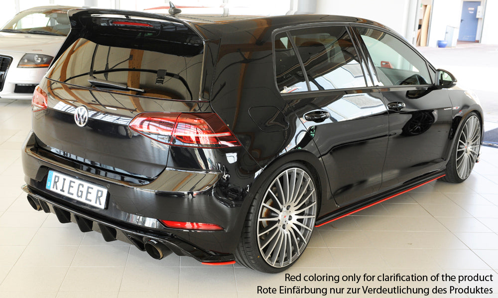 Rieger 00059592 VW Mk7 Golf GTI Right Rear Side Splitter