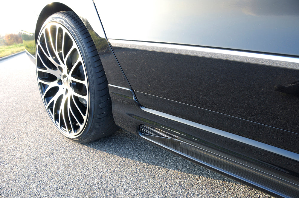 Rieger 00099776 VW 3C Passat Right Side Skirt - Carbon-Look