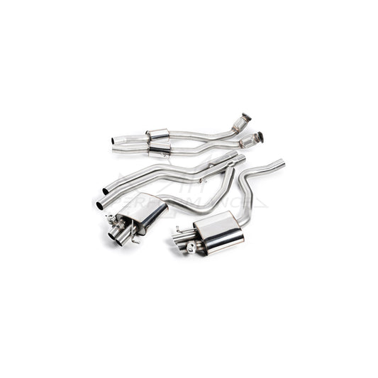 MillTek Audi B8 RS4 Non-Resonated Cat-Back Exhaust