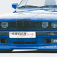 Rieger 00038011 BMW 3 Series E30 Front Splitter -  Matte Black