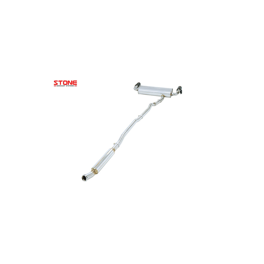 Stone Exhaust BMW B48E F40 F44 Cat-Back Valvetronic Exhaust System (M135ix & M235ix)