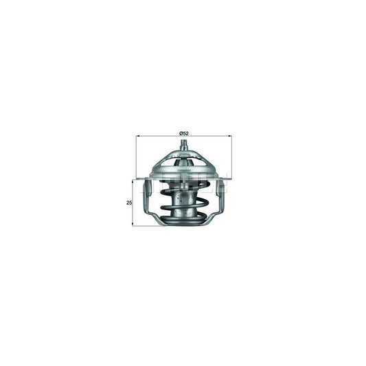 MAHLE ORIGINAL TX 64 82 Engine thermostat Opening Temperature: 82°C, without gasket / seal