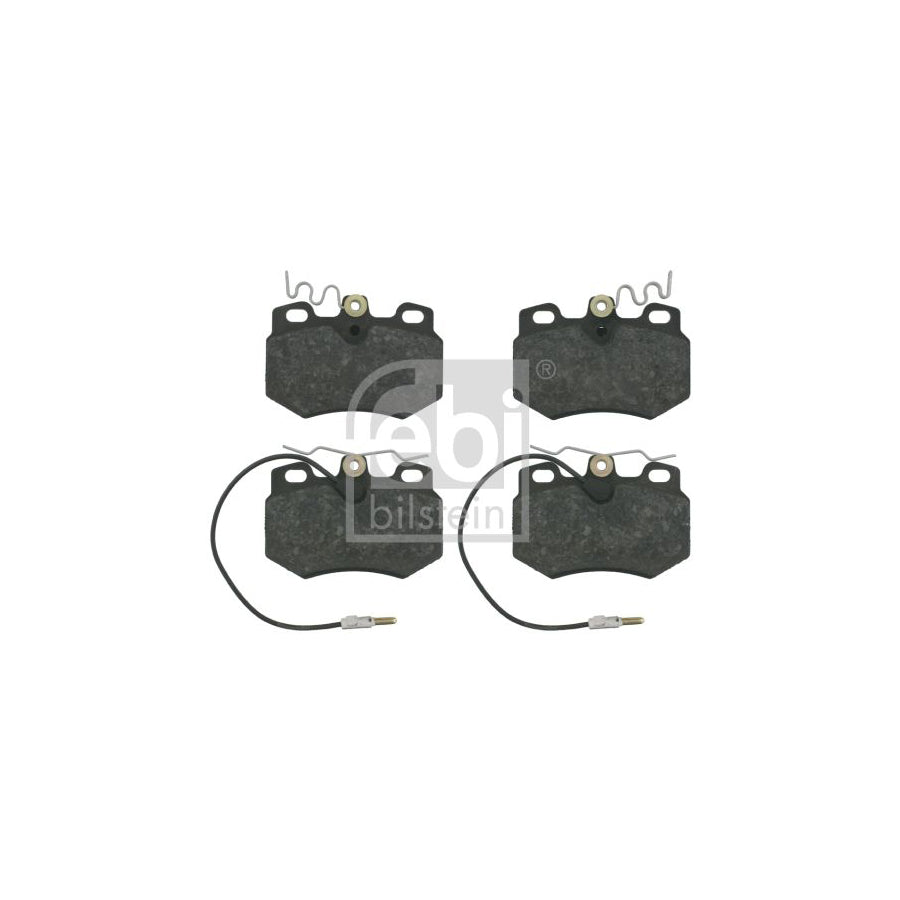 Febi Bilstein 16242 Brake Pad Set Front Axle Incl Wear Warning Contact