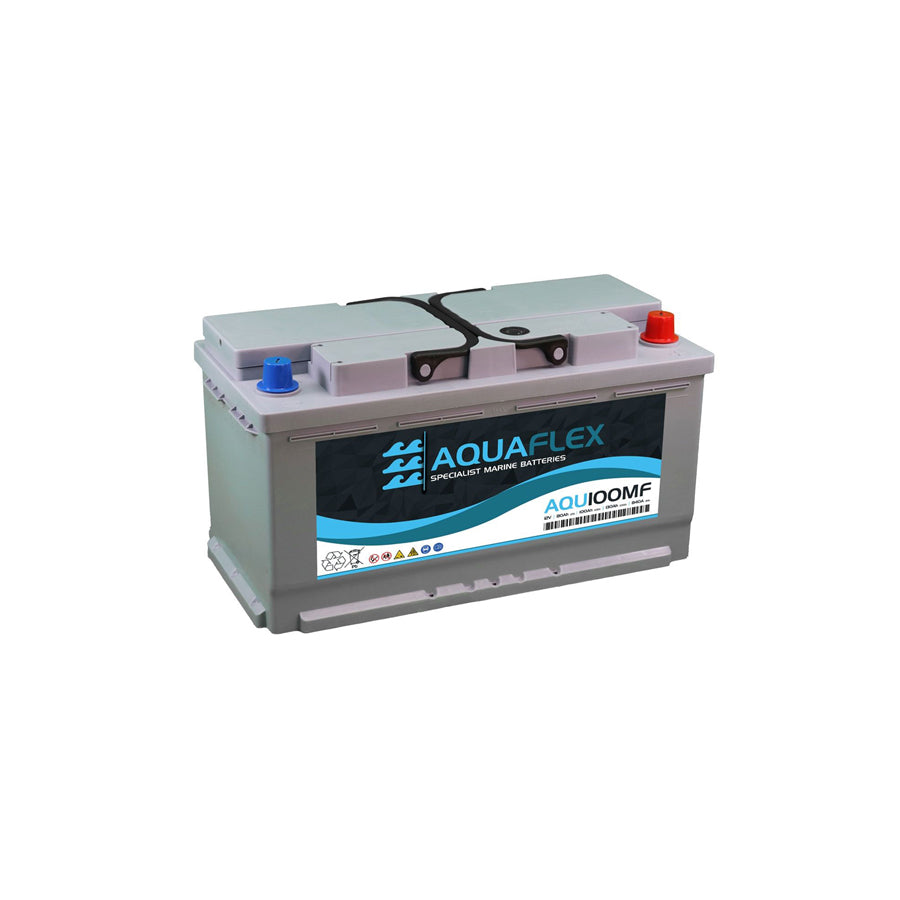 Aquaflex AQU100MF Marine Battery 12V 80Ah 100Ah 130Ah