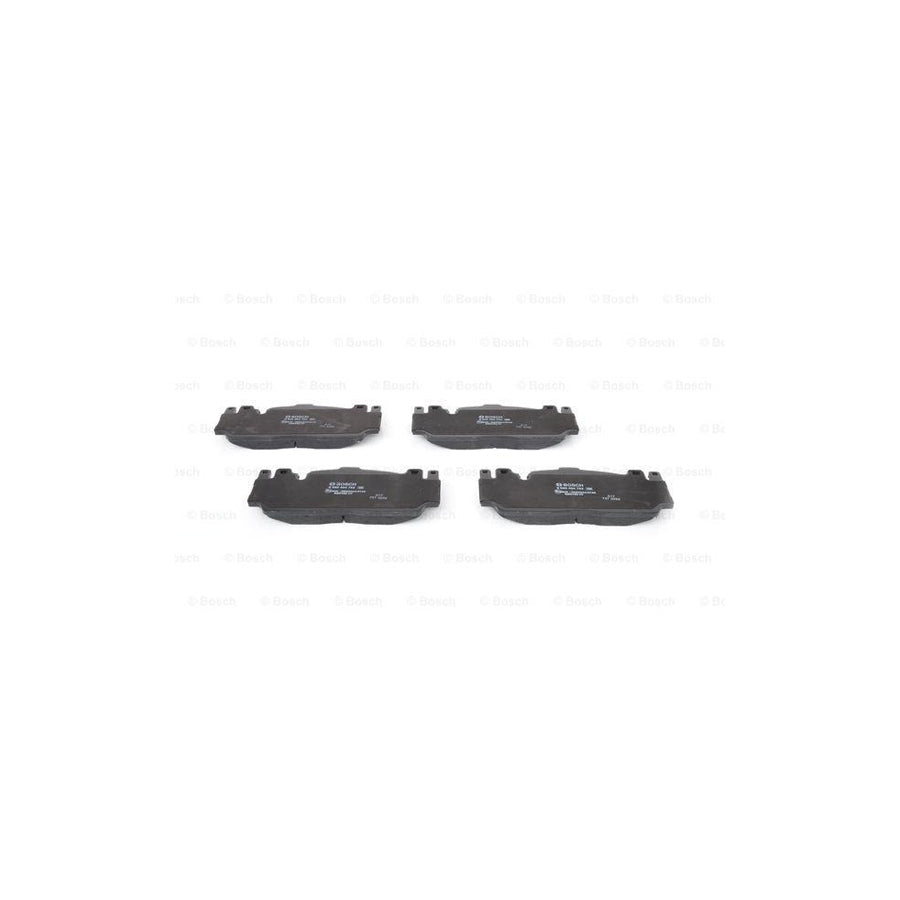 Bosch 0986494762 Brake Pad Set With Anti Squeak Plate BP1936