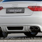 Rieger 00099065 Audi B8 B81 A5 Rear Diffuser for Original Tailpipe Left & RIght - Carbon-Look