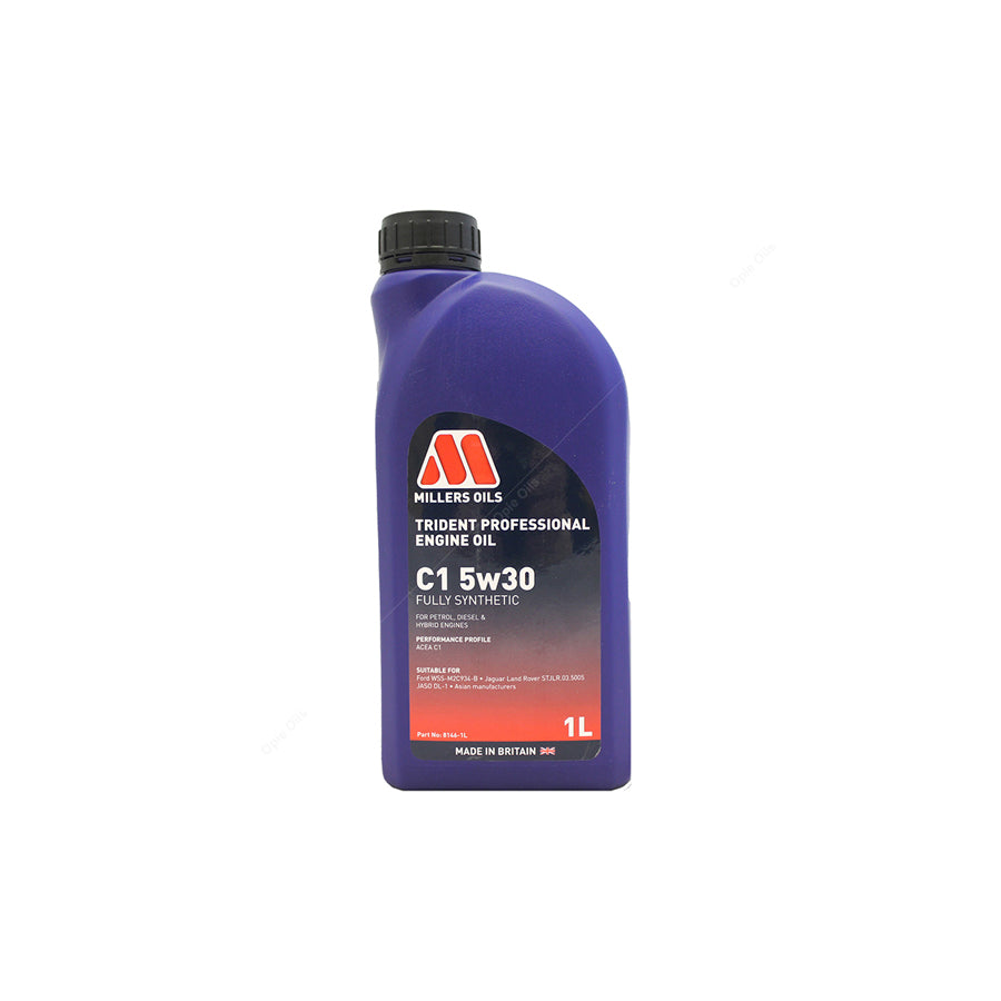 Millers Oils Trident Professional C1 5W-30 Fully Synthetic Engine Oil 1l