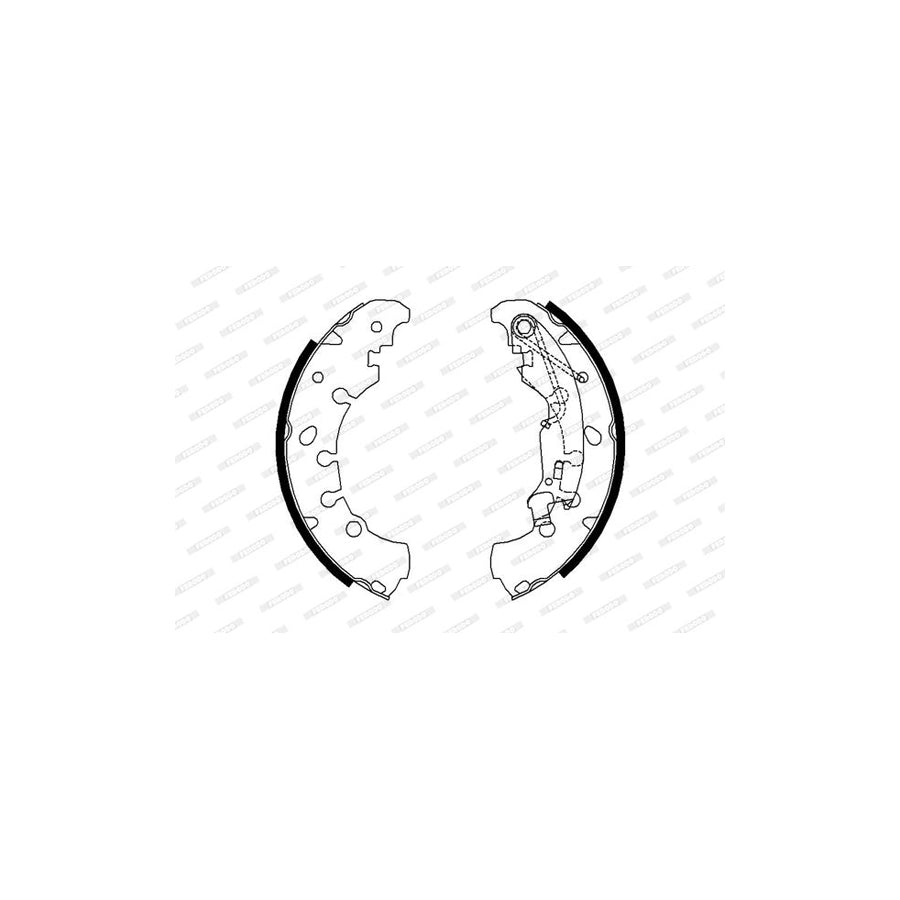 FERODO PREMIER FSB681 Brake Shoe Set