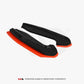 Maxton Design Subaru Brz Facelift (2017-2020) Rear Side Splitters (black & Red) V.2