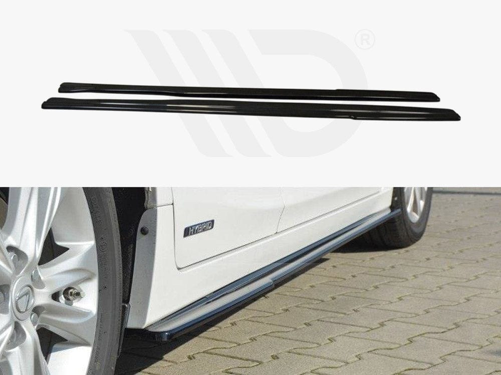 Maxton Design LE-CT-1F-H-SD1T Side Skirts Diffusers Lexus Ct MK1 Facelift (2013-2017)fits | Duco Car Parts UK Car Parts