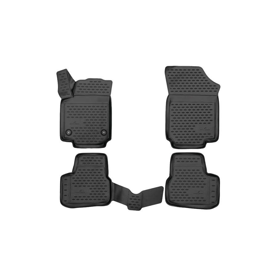 WALSER XTR 75066 Floor mat set Front and Rear