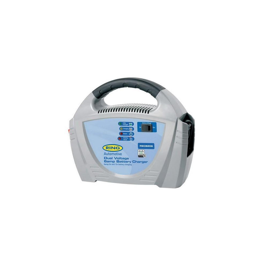 RING RECB206 Battery Charger portable, 6A, 12, 6V