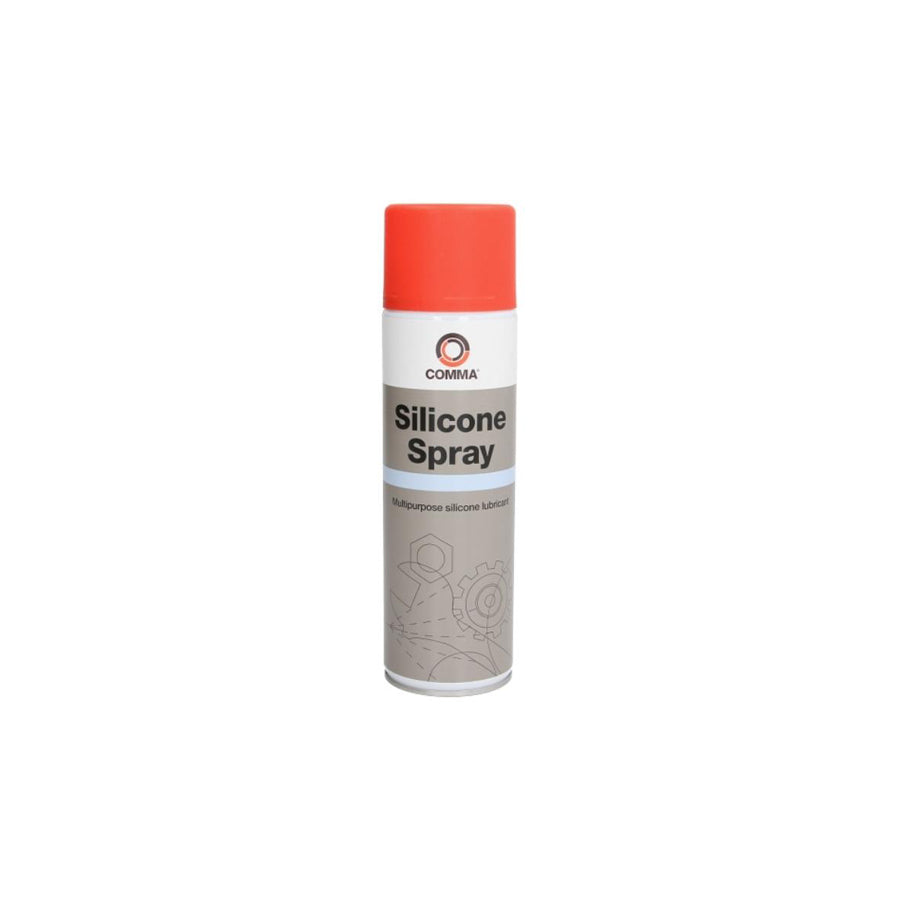 COMMA Silicone Spray Silicon Lubricant | Duco Car Parts UK Car Parts
