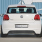 Rieger 00099795 VW 6R Polo Mk6 Rear Diffuser for Original Tailpipe Left - Carbon-Look